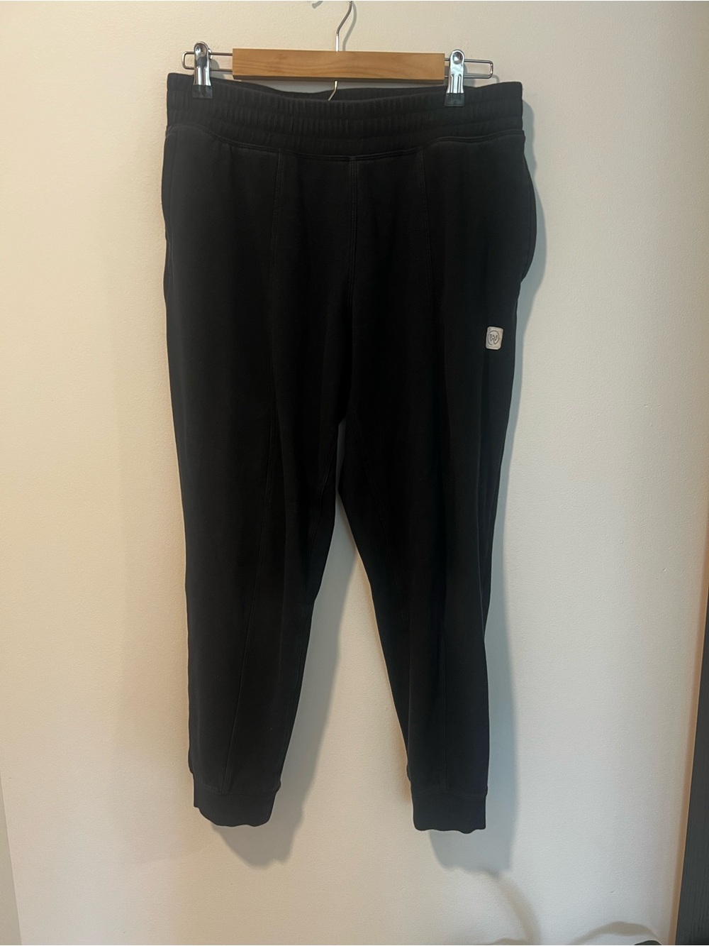 Wander Black Track Joggers